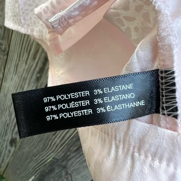 BCBGMAXAZRIA Mauve Chalk Animal Jacquard Short Set Pajamas Women’s XL NWT NEW - Picture 6 of 15